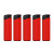 Пьезо-зажигалка Luxlite 8500L АП Red/Black Cap
